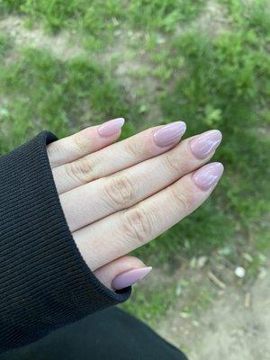 Powder dip manicure