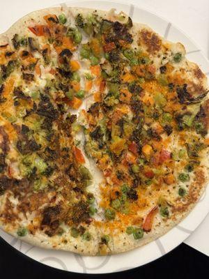 Burnt Vegetable Uttapam