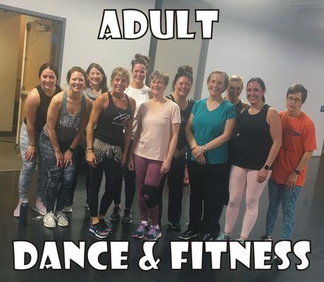 Adults get in and get your fun fitness class in weekly.