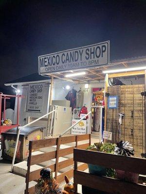 Entrance of candy shop in Old Town San Diego