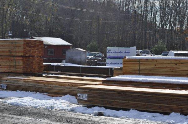 Shagbark Lumber yard.