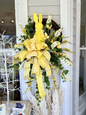 Designed door wreath