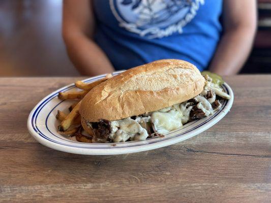 Philly Cheese Steak Sandwich