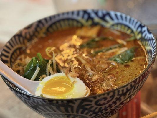 Curried Raman soup