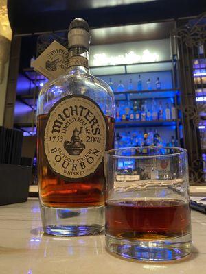 Michter's 20 Year served here!