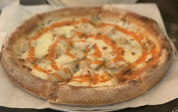 Buffalo chicken pizza