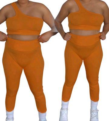 Orange 2 piece all sizes