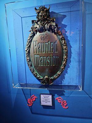 1 of 2 haunted mansion signs the other is in Florida