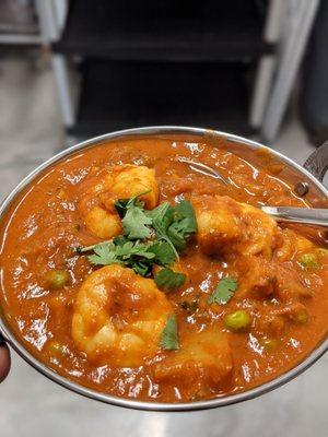 Bombay shrimp curry