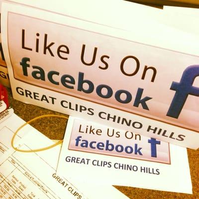 Like us on Facebook