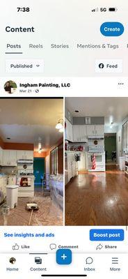 Interior Painting
 Exterior Painting
 Pressure Washing
 Cabinet Painting
 Staining