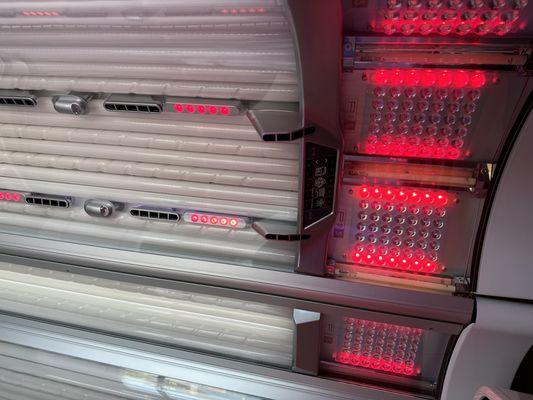 Level 6 lay down with red light therapy!