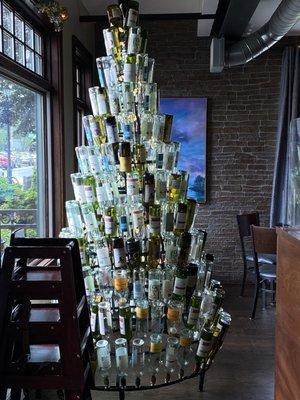 Wine bottle tree!