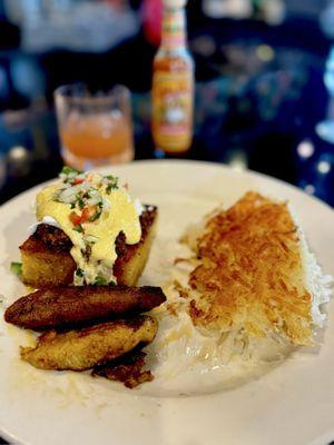 Cornbread Benedict