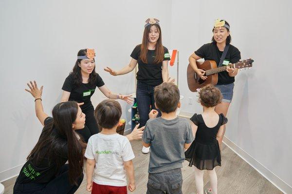 A fun music class, we love the songs!