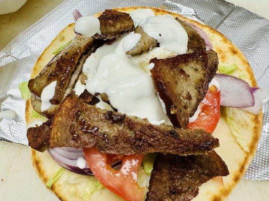 Delicious Lamb Gyro