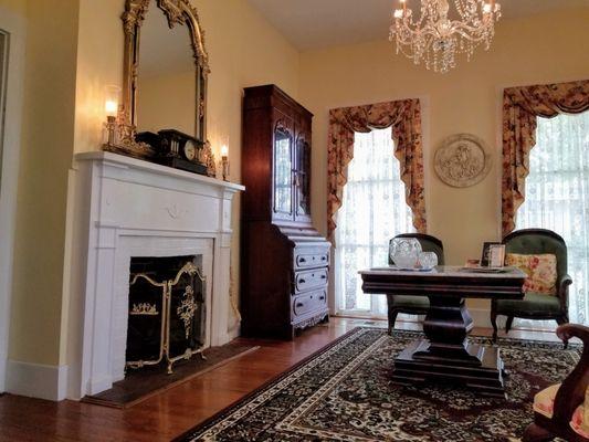 View of Downstair parlor from Entrance Hall