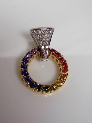 Rainbow Sapphire Jewelry