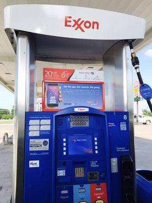 Exxon gas...