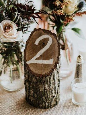 Rustic wooden decor