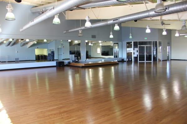 Group fitness studio