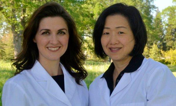 Dr Camelia Cifor and Dr Lisa Mayeda