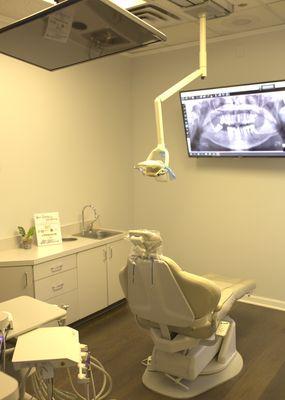 Sample dental chair in our clinic