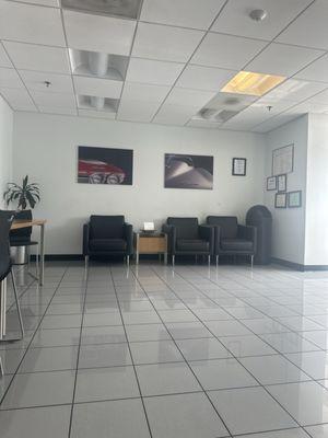 Second sitting area