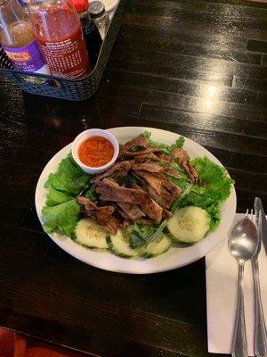 Grilled Pork Noodle Salad