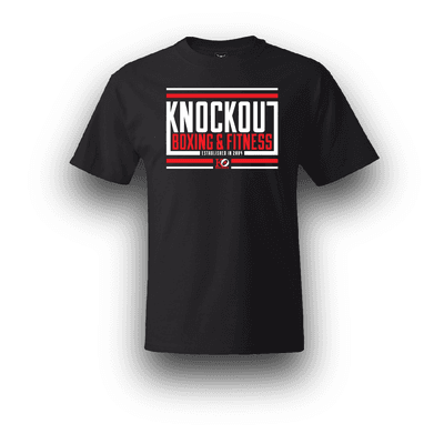 knockout_boxing_and_fitness_screenprint_tshirt_design_1 republicdesigncompany.com/knockout-fitness