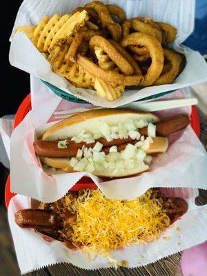 The famed Dune Dog Hot Dogs