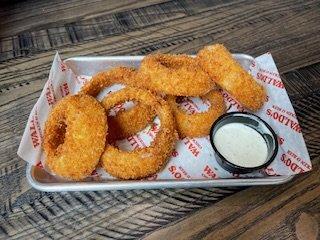 Hand-cut Onion Rings