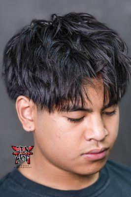 Textured Mid Part with Low Taper