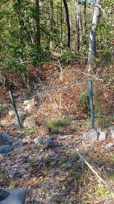 Removing off fence line