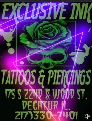 Exclusive Ink Tattoos & Body Piercing Studio