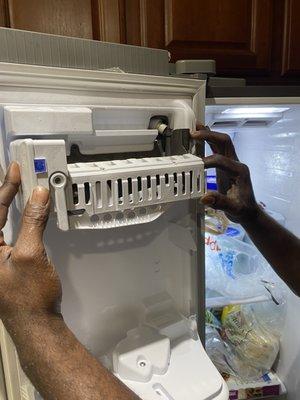 Replacing ice maker