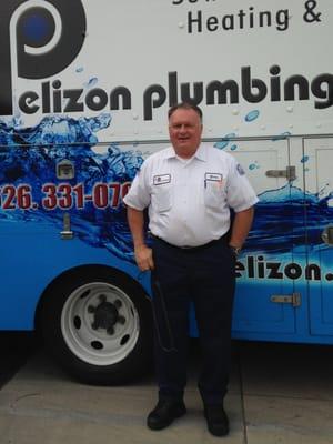 Gary has been a technician at Ace Pelizon Plumbing for 16 years.