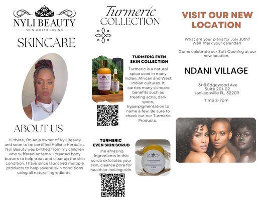 Brochure of our products and what's new to come !