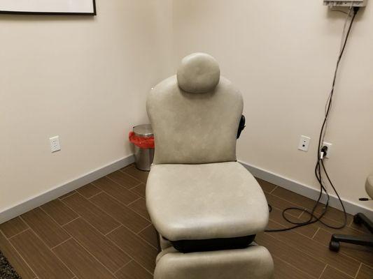 The procedure room