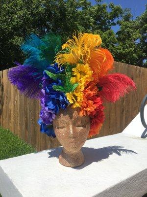 Pride Headpiece made in our shop!