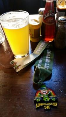 Beer and Medal!