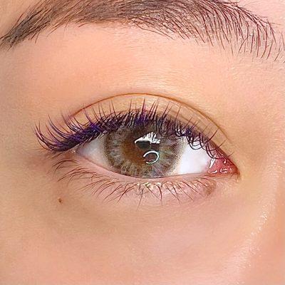 purple×blue 140la lashes