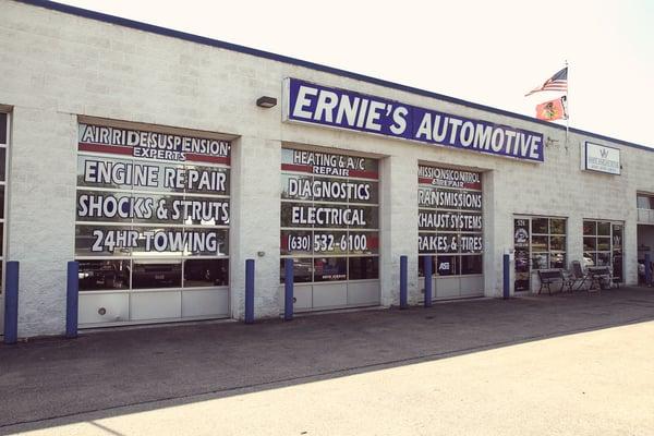 Easy to find Ernie's Automotive in Elmhurst, IL