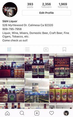 Follow us on IG to stay updated with the latest arrivals and current products that we carry! Cheers!