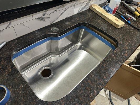 Kitchen sink replacement