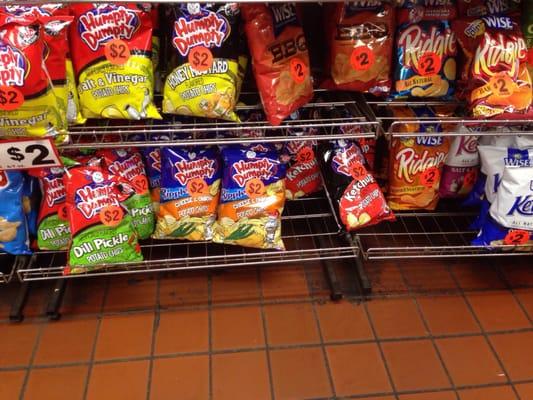 Humpty Dumpty chips - good variety. A must try if you are visiting Maine.