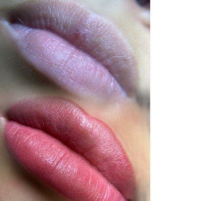 LipBlushing - before & after