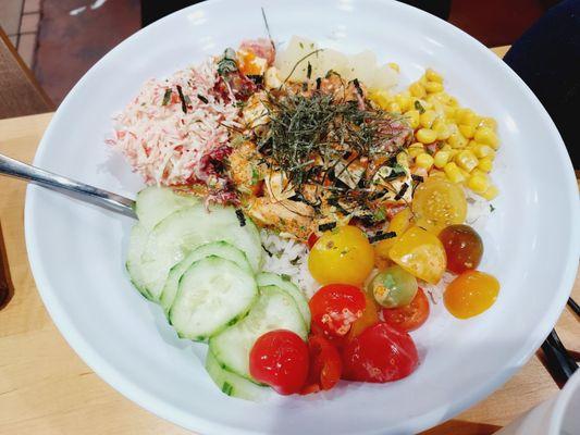 Build your own poke bowl