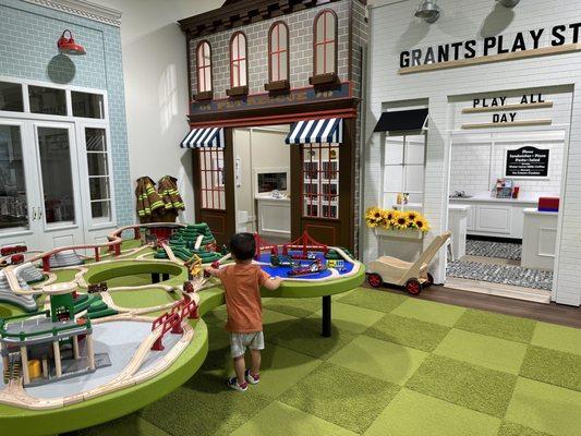 Giant Brio Train Track and stores