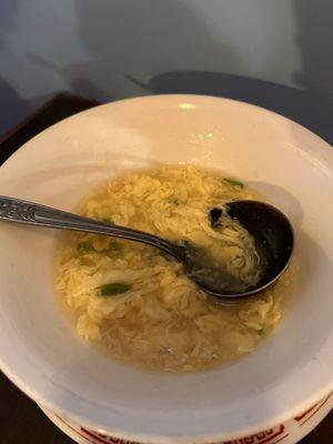 Egg flower soup